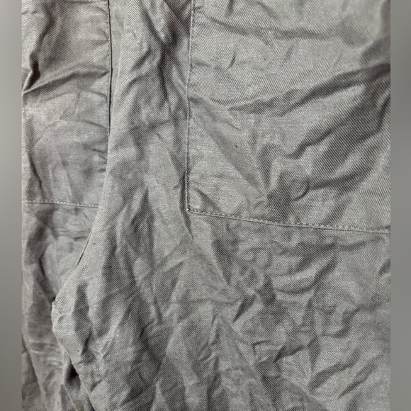 Quince Linen Organic Cotton Blend Belted Pants Size Small | casual | classic | - Picture 3 of 6